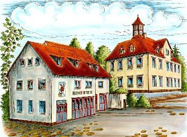 Das Feuerwehrhaus in Diepersdorf