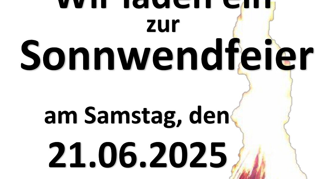 Sonnwendfeierplakat 2025